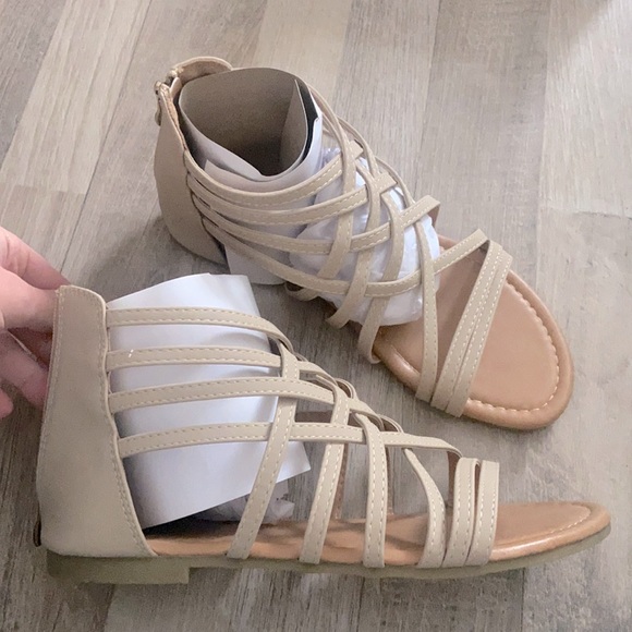 Brand new sandals beige nude - Picture 1 of 4